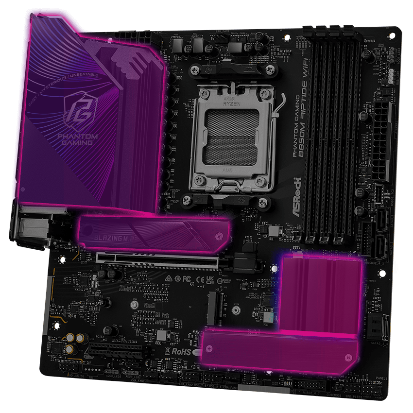ASRock B850M Riptide WiFi Motherboard